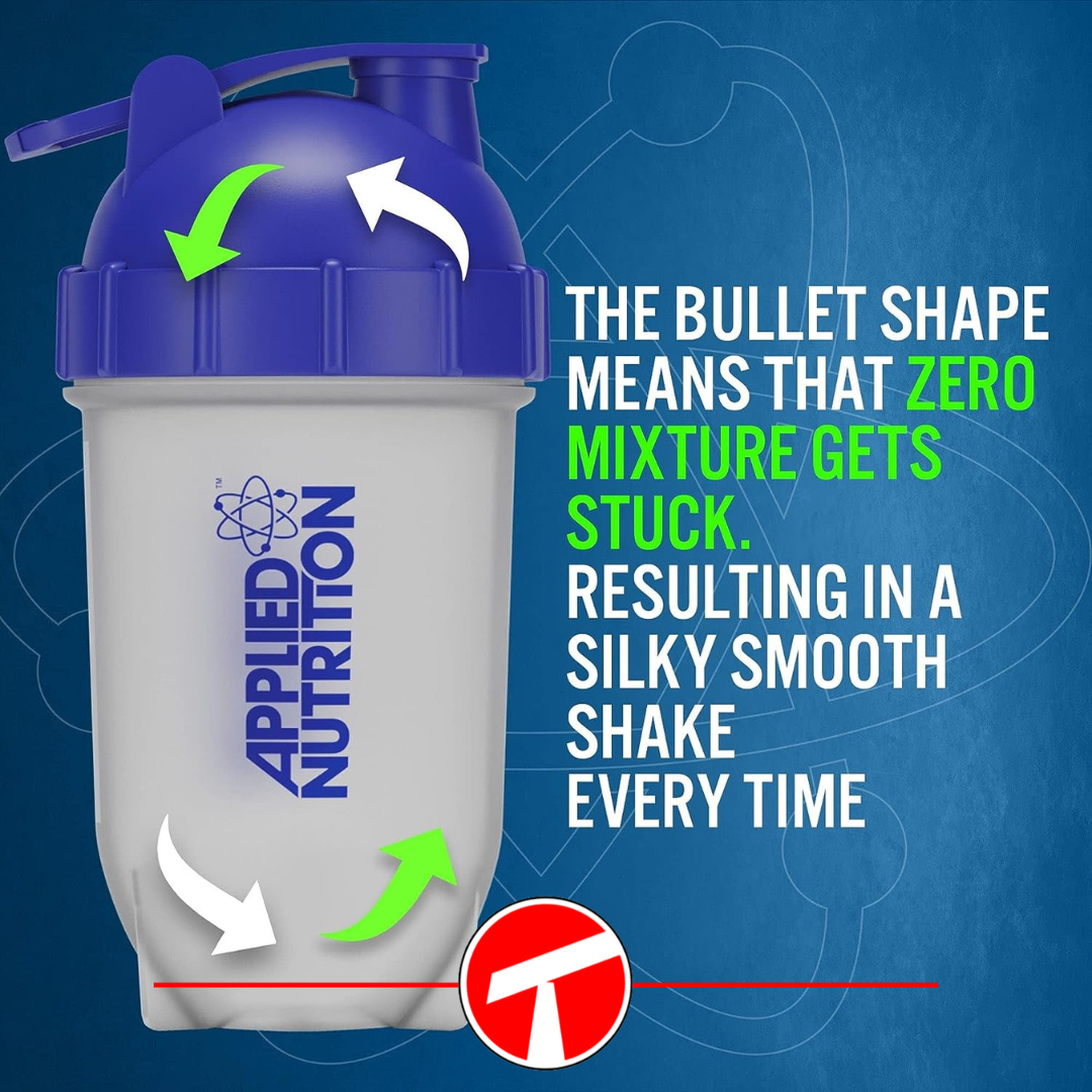 Applied Nutrition 500ml Bullet Shaker Infographic