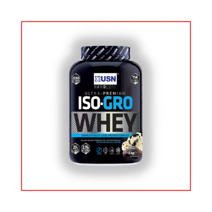 USN Ultra-Premium Iso-Gro Whey Protein (2kg)